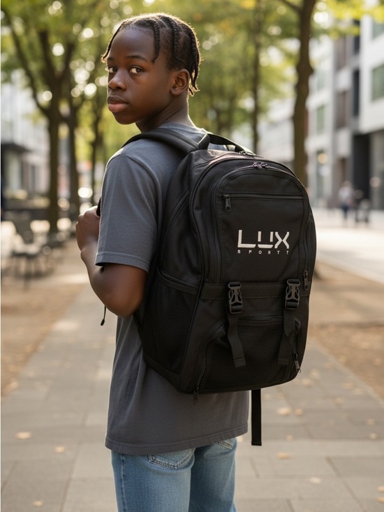 LUX Sports Brand Other - Men's Backpack — Durable Everyday Carry With Ball Holder